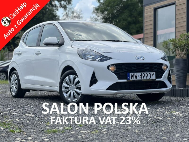 Hyundai i10 Salon Polska Poleasingowy I właściciel Serwis ASO VAT 23% Bezwypadkowy III (2020-)