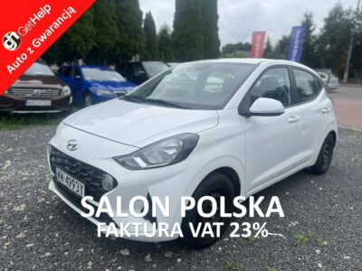 Hyundai i10 Salon Polska Poleasingowy I właściciel Serwis ASO VAT 23% Bezwypadkowy III (2020-)