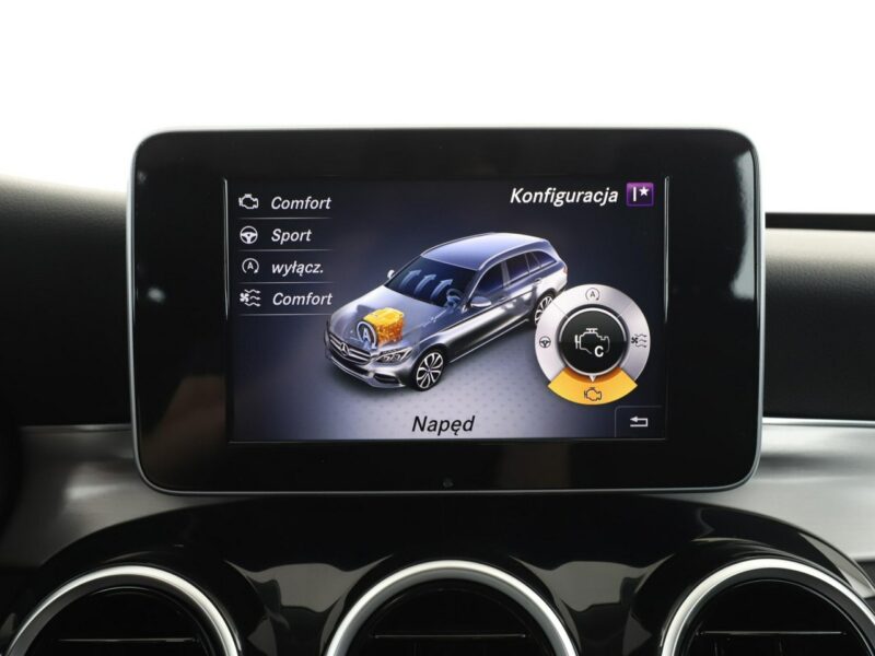 Mercedes C 180 automat full LED navi el. sterowane i grzane fotele klima auto W205 (2014-2021)