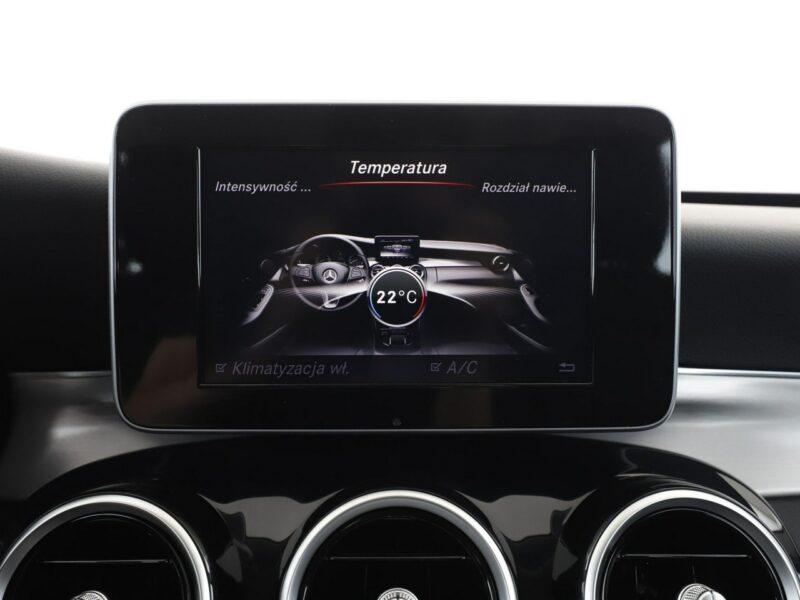 Mercedes C 180 automat full LED navi el. sterowane i grzane fotele klima auto W205 (2014-2021)