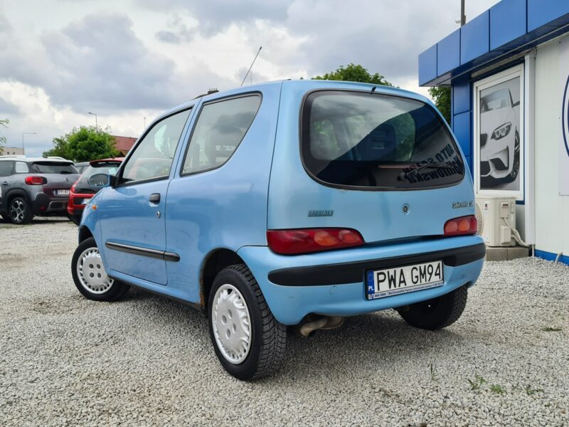 Fiat Seicento I-Właściciel od Nowości El.Szyby Radio OC+Przagląd 03.2026