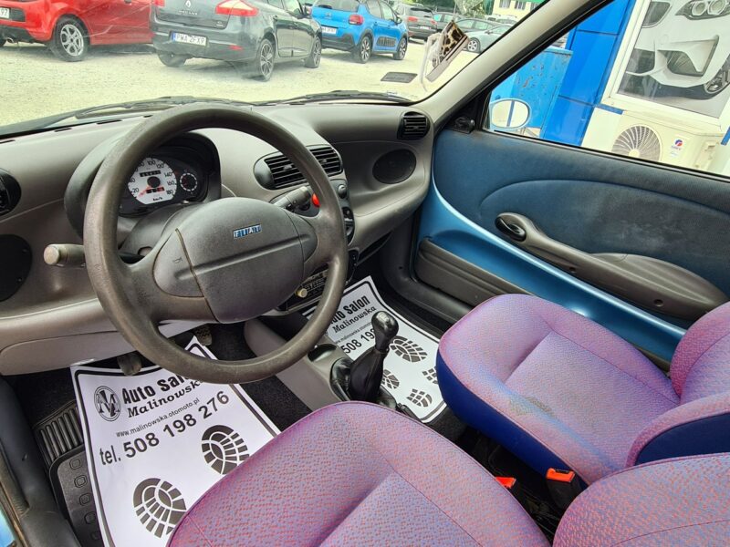 Fiat Seicento I-Właściciel od Nowości El.Szyby Radio OC+Przagląd 03.2026