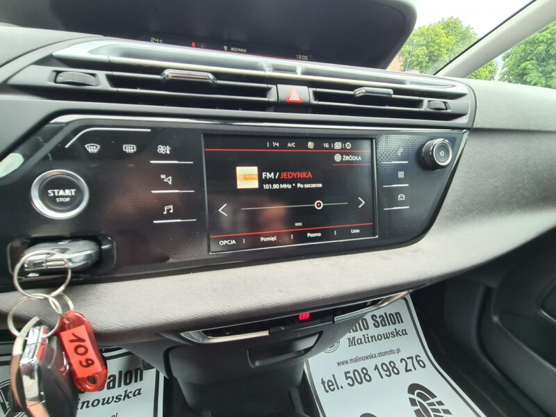 Citroen C4 SpaceTourer Navi Kamera 2xPDC Klimatronik Radar Asystent Pasa Sensory Tempomat Alu