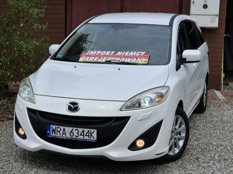Mazda 5 1.8B 2012 Rej, 7 Osób, Przebieg Tylko 133tyś km, Z Niemiec II (2010-)