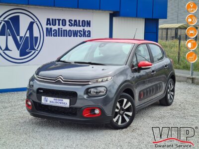 Citroen C3 Navi PDC Klimatronik Led Grzane Fotele Asystent Pasa Tempomat Alu III (2016-)