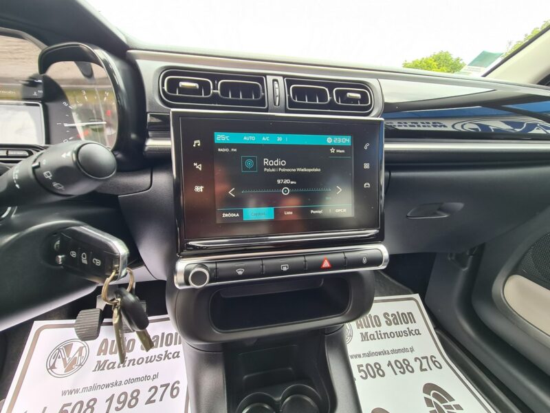 Citroen C3 Navi PDC Klimatronik Led Grzane Fotele Asystent Pasa Tempomat Alu III (2016-)