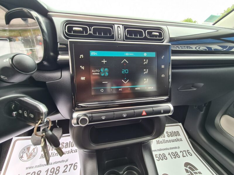 Citroen C3 Navi PDC Klimatronik Led Grzane Fotele Asystent Pasa Tempomat Alu III (2016-)