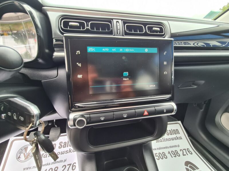 Citroen C3 Navi PDC Klimatronik Led Grzane Fotele Asystent Pasa Tempomat Alu III (2016-)