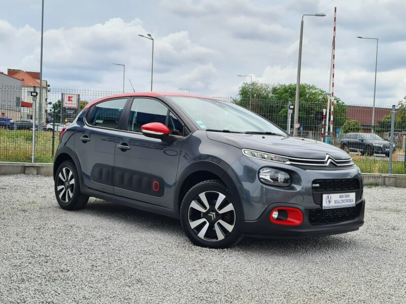 Citroen C3 Navi PDC Klimatronik Led Grzane Fotele Asystent Pasa Tempomat Alu III (2016-)