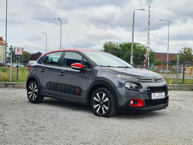 Citroen C3 Navi PDC Klimatronik Led Grzane Fotele Asystent Pasa Tempomat Alu III (2016-)