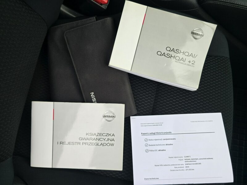 Nissan Qashqai VISIA 1.5 dCi 110KM Salon Polska Serwisowany Zadbany II (2013-2021)