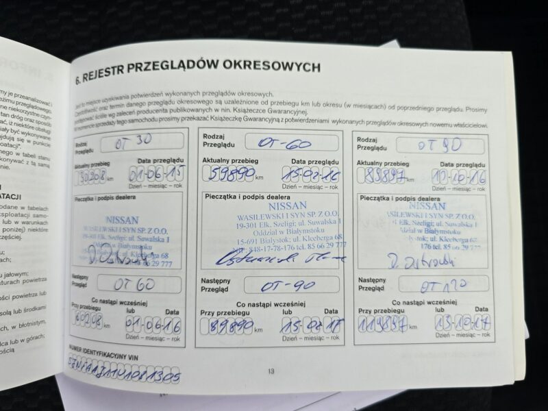 Nissan Qashqai VISIA 1.5 dCi 110KM Salon Polska Serwisowany Zadbany II (2013-2021)