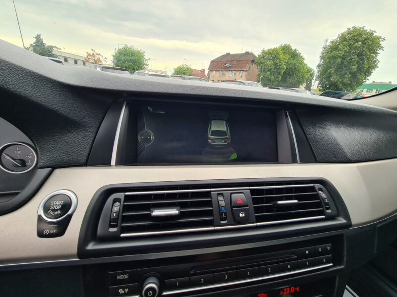 BMW 518 Szyberdach Navi El+Pamięć Fotele Skóra 2xPDC El.Klapa Xenon Wolne Ręce F10 (2009-2017)