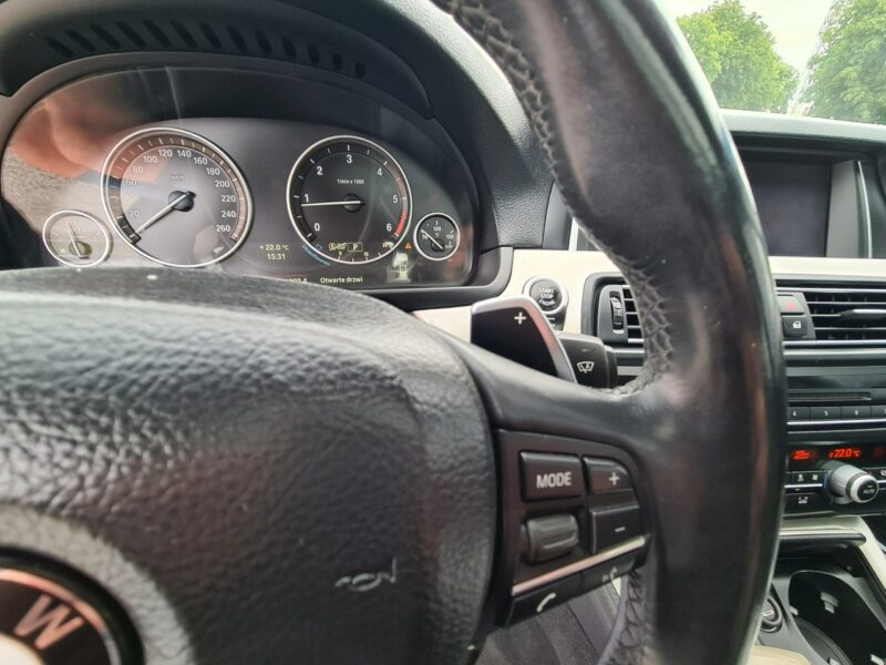 BMW 518 Szyberdach Navi El+Pamięć Fotele Skóra 2xPDC El.Klapa Xenon Wolne Ręce F10 (2009-2017)