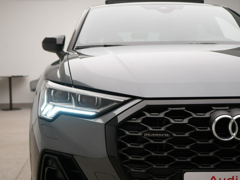 Audi Q3 Sportback 40TFSI Quattro 190KM Sline Kamera360 ACC Sonos MatrixLED