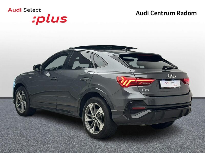 Audi Q3 Sportback 40TFSI Quattro 190KM Sline Kamera360 ACC Sonos MatrixLED