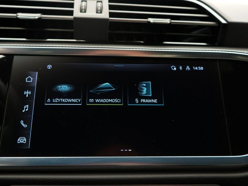 Audi Q3 Sportback 40TFSI Quattro 190KM Sline Kamera360 ACC Sonos MatrixLED