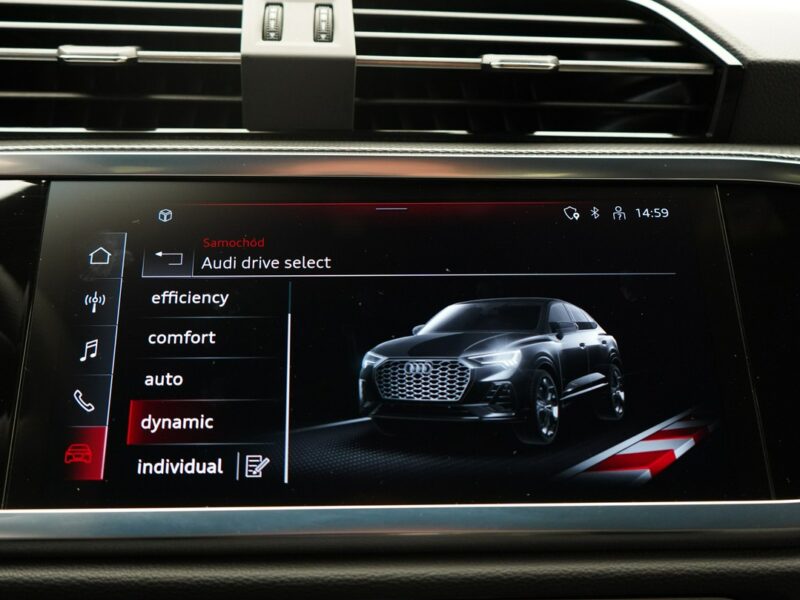 Audi Q3 Sportback 40TFSI Quattro 190KM Sline Kamera360 ACC Sonos MatrixLED