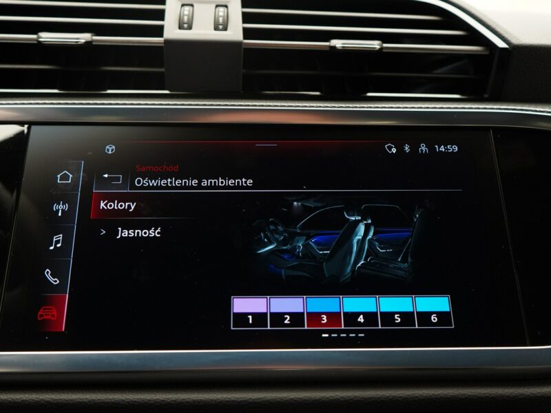 Audi Q3 Sportback 40TFSI Quattro 190KM Sline Kamera360 ACC Sonos MatrixLED