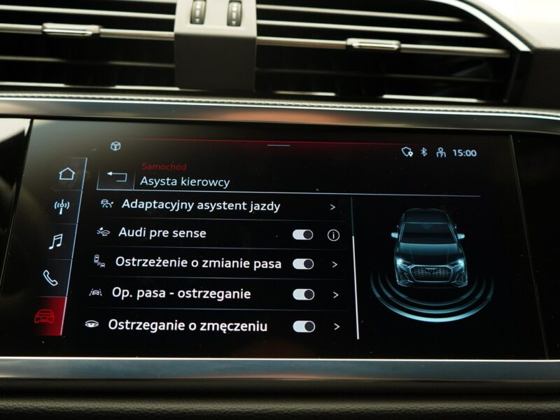 Audi Q3 Sportback 40TFSI Quattro 190KM Sline Kamera360 ACC Sonos MatrixLED