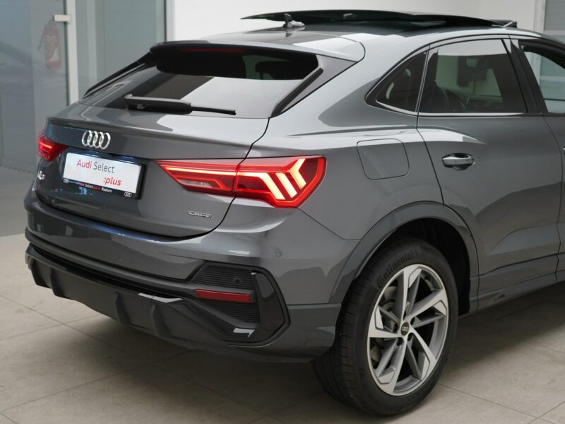 Audi Q3 Sportback 40TFSI Quattro 190KM Sline Kamera360 ACC Sonos MatrixLED