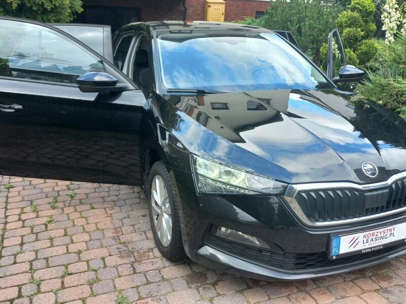 Škoda Scala DSG Salon PL 53.5 Export FV23% SmartLink+ Climatronic Kamera Grzane.f