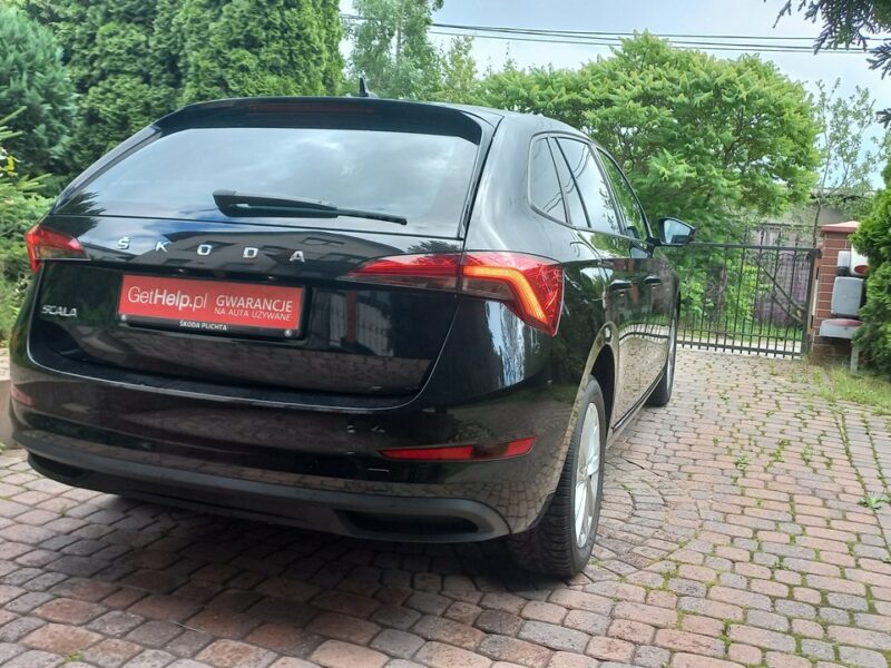 Škoda Scala DSG Salon PL 53.5 Export FV23% SmartLink+ Climatronic Kamera Grzane.f