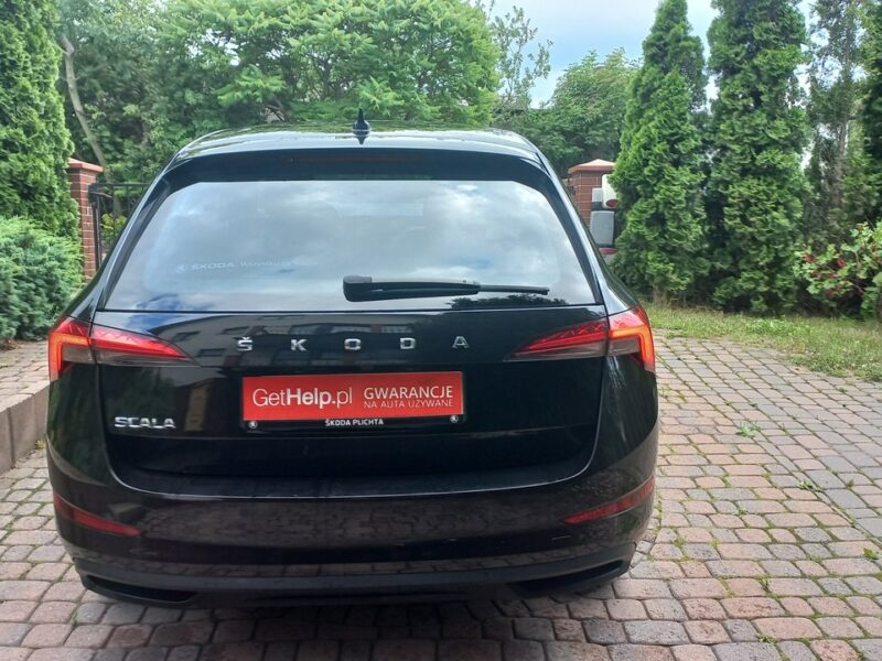 Škoda Scala DSG Salon PL 53.5 Export FV23% SmartLink+ Climatronic Kamera Grzane.f