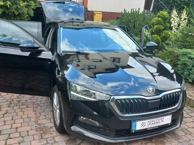 Škoda Scala DSG Salon PL 53.5 Export FV23% SmartLink+ Climatronic Kamera Grzane.f