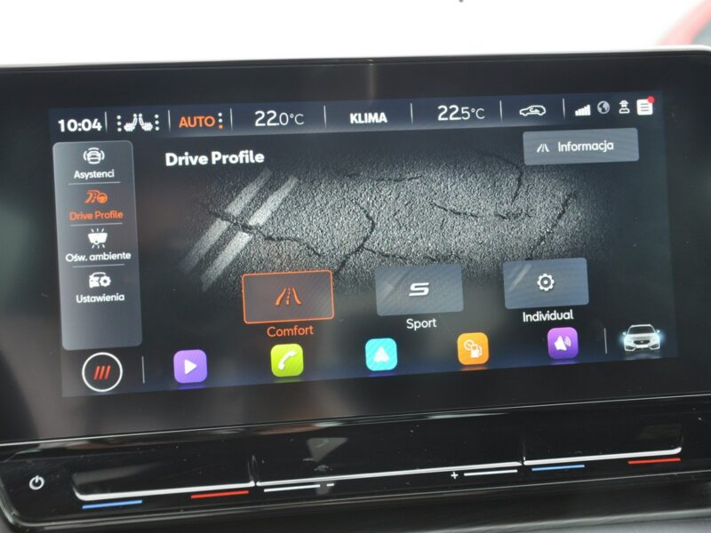 Cupra Leon Sportstourer 2.0 TDI 150KM DSG Polski Salon ASO Panorama Gwarancja 2029r. FV 23%