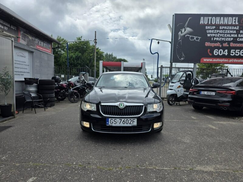Škoda Superb 1.8 TSI 160 KM, Skóra, Kamera, Bluetooth, Navi, Android-Auto, Klima II (2008-2015)