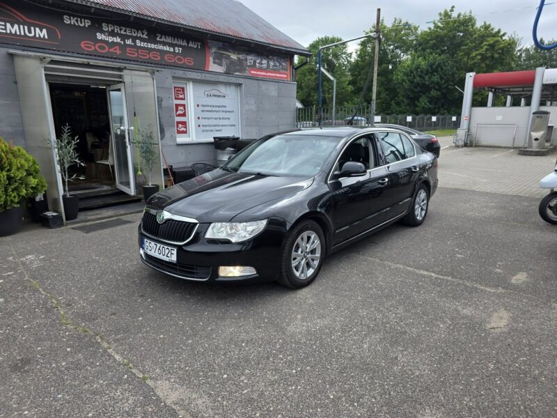 Škoda Superb 1.8 TSI 160 KM, Skóra, Kamera, Bluetooth, Navi, Android-Auto, Klima II (2008-2015)