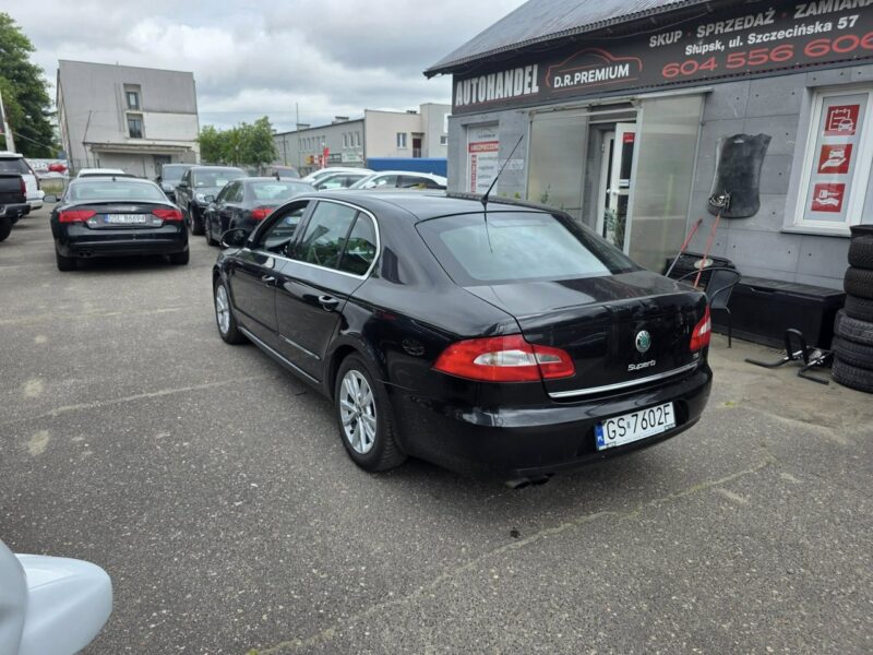 Škoda Superb 1.8 TSI 160 KM, Skóra, Kamera, Bluetooth, Navi, Android-Auto, Klima II (2008-2015)