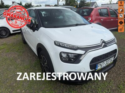 Citroen C3 zarejestrowany, klima, gwarancja! III (2016-)