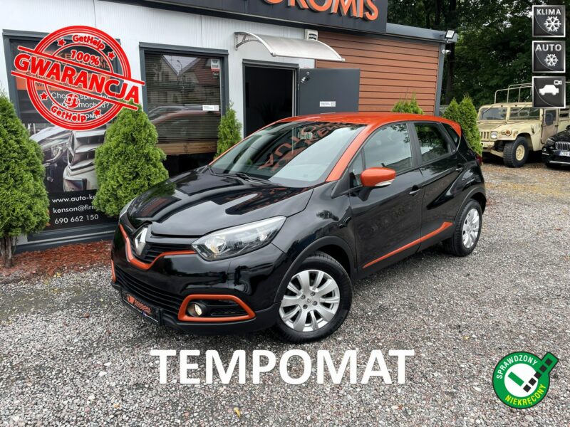 Renault Captur Klimatyzacja, Tempomat,El. Szyby,El. Lusterka,Kamera Cofania,Bluetooth I (2013-2019)