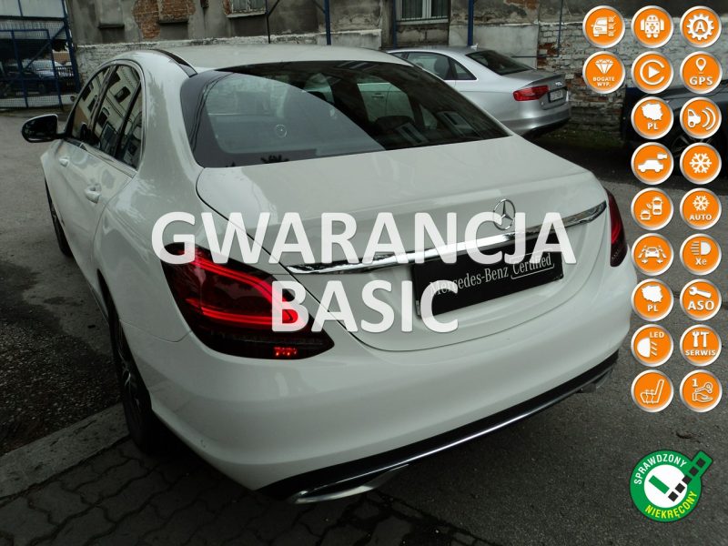 Mercedes C 250 sprzedam MERCEDESA C 250 z2019r po LEASINGU pełna FAKTURA 23 VAT W205 (2014-2021)