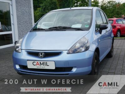 Honda Jazz zarejestrowany, ubezpieczony II (2002-2008)