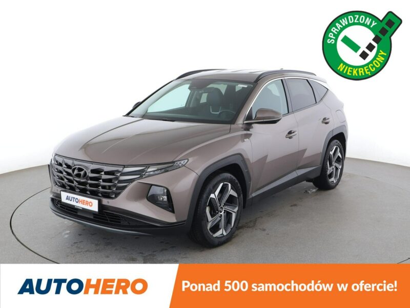 Hyundai Tucson N-Line Navi Skórzana tapicerka Rolety Klimatyzacja Podgrzewane fotele IV (2020-)