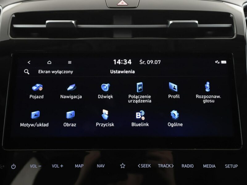 Hyundai Tucson N-Line Navi Skórzana tapicerka Rolety Klimatyzacja Podgrzewane fotele IV (2020-)