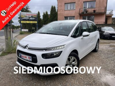 Citroen C4 Grand Picasso 1.6 7osob Climatornic Tablet Alu El szyby Stan BDB BEzwypadk OPłacony II (2013-)