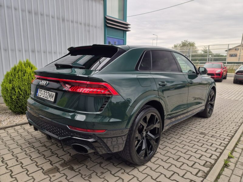 Audi RS Q8 600KM. Lakier Audi Exlusive. Masaże. B&O. ACC. Noktowizor. Hak. FV23%.