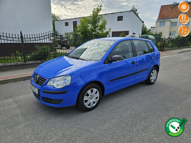 Volkswagen Polo Opłacony Zdrowy Zadbany Serwisowany Klima Po Serwisie 1 Wł IV FL (2005-2009)
