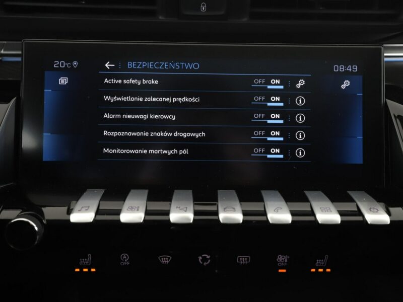 Peugeot 508 Allure, Panorama, kam.cofania, Navi, Podg.fotele, tempomat II (2018-)