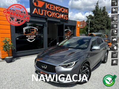 Infiniti Q30 Kamera 360, Podgrzewane fotele, Alcantara, Nawigacja, LED, Hak