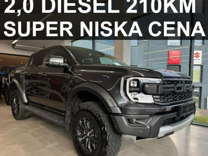 Ford Ranger Raptor Raptor 2,0 diesel 210KM Roleta elektr. super Niska Cena !!! 2962zł