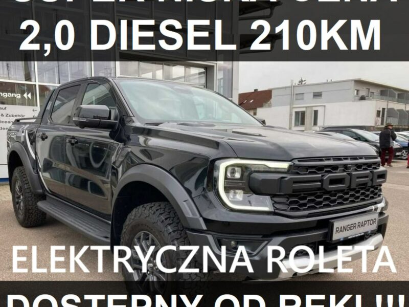 Ford Ranger Raptor Raptor 2,0 diesel 210KM Roleta elektr. Niska Cena Od ręki ! 2990zł