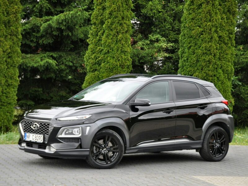 Hyundai Kona 1.6T(177KM)*4WD*Radar*Ful Led*Automat*Kamera*Skóry*KeylessGo*Alu17"ASO I (2017-2023)