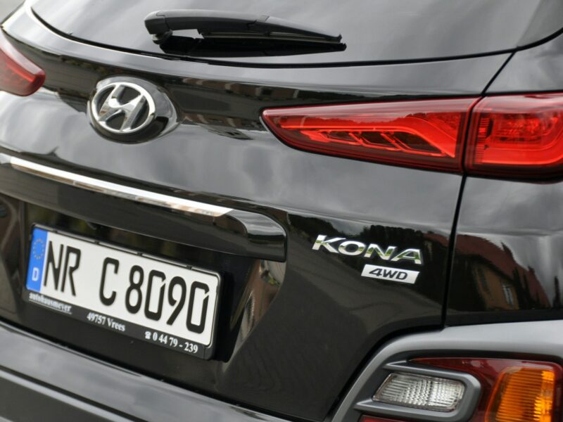 Hyundai Kona 1.6T(177KM)*4WD*Radar*Ful Led*Automat*Kamera*Skóry*KeylessGo*Alu17"ASO I (2017-2023)
