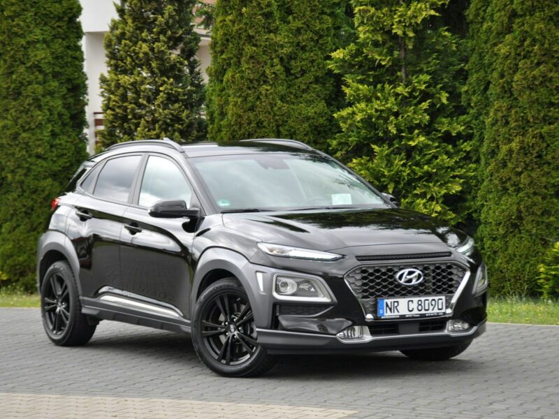 Hyundai Kona 1.6T(177KM)*4WD*Radar*Ful Led*Automat*Kamera*Skóry*KeylessGo*Alu17"ASO I (2017-2023)