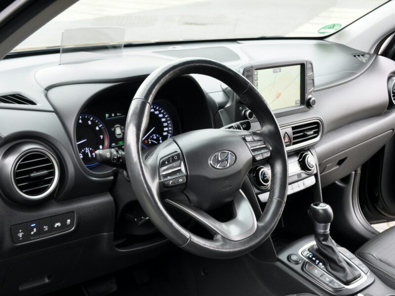 Hyundai Kona 1.6T(177KM)*4WD*Radar*Ful Led*Automat*Kamera*Skóry*KeylessGo*Alu17"ASO I (2017-2023)